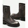 CHAUSSURES FEMME BOTTES BOTTINES BOUCLE MISS BAOLI ARGENT