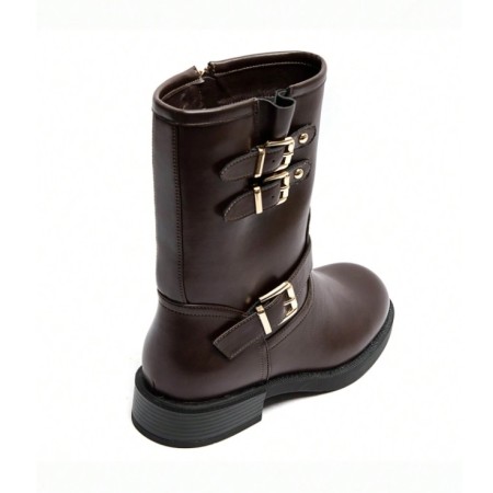 CHAUSSURES FEMME BOTTINES COURTES BICKER MISS KYN MARRON