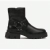CHAUSSURES FEMME BOTTINES COURTES BICKER MINIMALIST MISS GABRIELLE NOIR