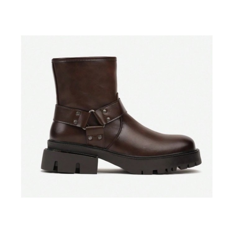 CHAUSSURES FEMME BOTTINES COURTES BICKER MINIMALIST MISS GABRIELLE MARRON CHAUSSURES FEMME BOTTINES COURTES BICKER MINIMALIST MISS GABRIELLE MARRON
