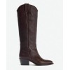 bottes western femme cuir, bottes cowboy femme, bottes style western, bottes country chic, bottes cuir noir marron kaki taupe