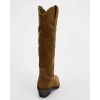 BOTTES WESTERN FEMME – SIMILI CUIR HAUTE QUALITÉ MISS MARKEL GREEN