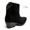 BOOTS WESTERN FEMME EN CUIR SUÉDÉ – STYLE COWBOY CHIC MISS MARINA NOIR