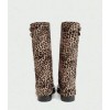 BOTTES HAUTES LÉOPARD FEMME – STYLE BIKER FÉLINE ET ORIGINALE MISS ORLANE