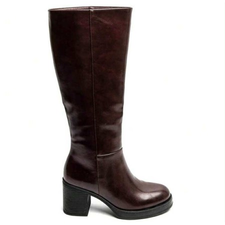 bottes hautes femme, bottes talon carré, bottes confortables, bottes élégantes femme, bottes mode 2025.