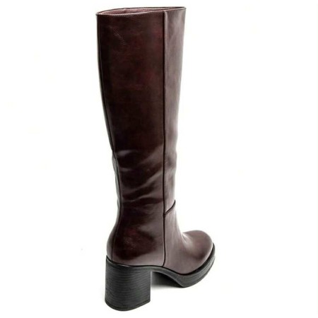 bottes hautes femme, bottes talon carré, bottes confortables, bottes élégantes femme, bottes mode 2025.