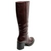 bottes hautes femme, bottes talon carré, bottes confortables, bottes élégantes femme, bottes mode 2025.