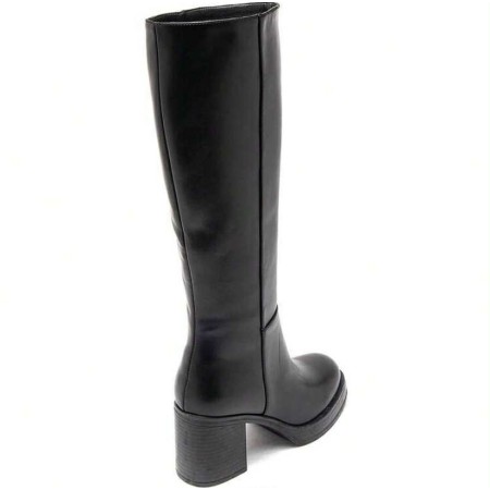 bottes hautes femme, bottes talon carré, bottes confortables, bottes élégantes femme, bottes mode 2025.