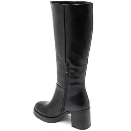 bottes hautes femme, bottes talon carré, bottes confortables, bottes élégantes femme, bottes mode 2025.