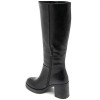 bottes hautes femme, bottes talon carré, bottes confortables, bottes élégantes femme, bottes mode 2025.