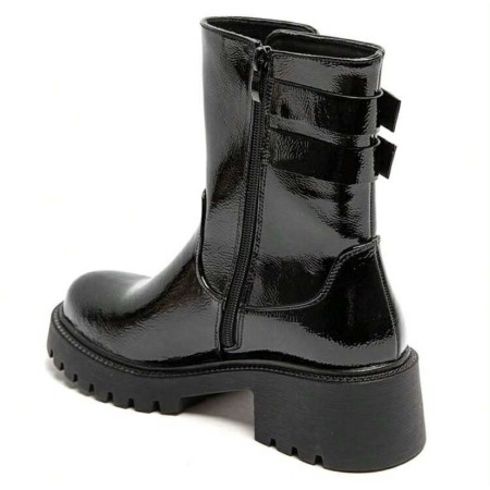 BOTTINES BICKER FEMME – MISS EMMA NOIR VERNIS