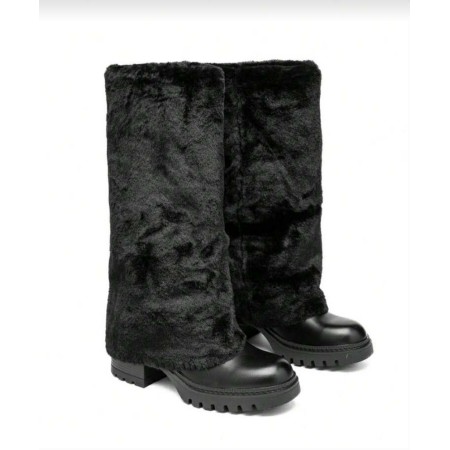 Bottes fourrées noires femme Chaudes, confortables & stylées