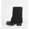 Bottes fourrées Miss Riley – Noires ou beiges, confort & style hiver