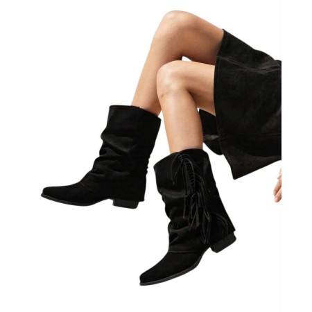 BOTTINES EN SUÉDINE À...