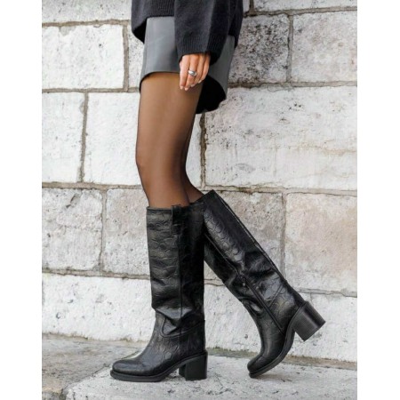 BOTTES HAUTES – TALON CARRÉ...