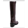 BOTTES HAUTES – TALON CARRÉ CONFORTABLE EN FAÇON CROCO MISS SERENA CHOCO