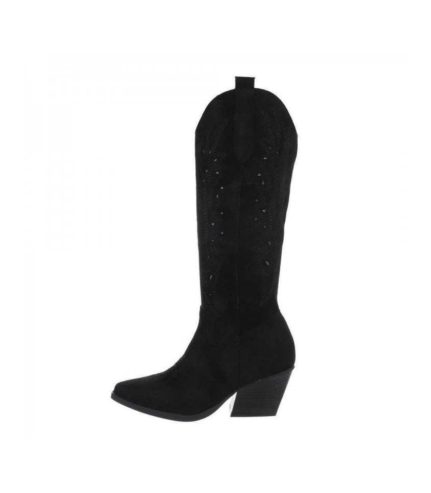 BOTTES WESTERN HAUTES MISS LARISSA NOIR TAILLE 39