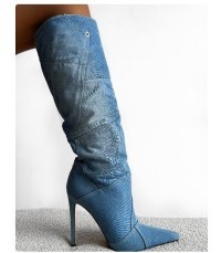 BOTTES MISS GINNY BLUE DENIM