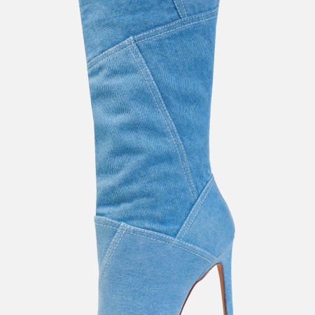 BOTTES MISS GINNY BLUE DENIM