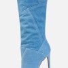 BOTTES MISS GINNY BLUE DENIM