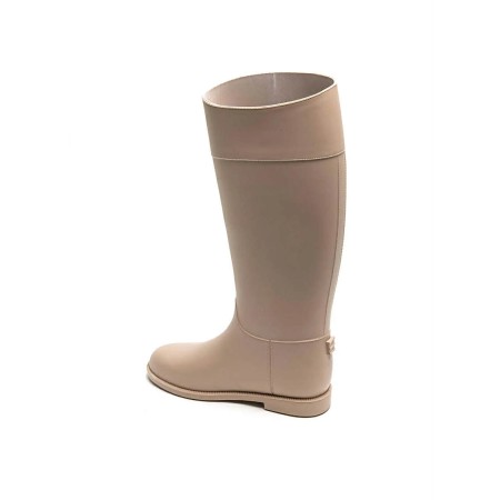 BOTTES GOMME BEIGE SEMELLE FINE – NEW SEASON HIVER 2025/2026 MISS ALICIA BEIGE