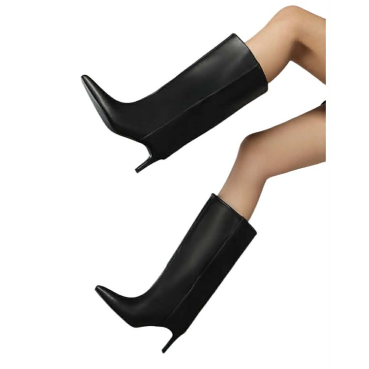 BOTTES MI-HAUTES À BOUT POINTU ET PETIT TALON - MUSY HAVÉ COUP DE COEUR DE LA SAISON MISS AUDRINA