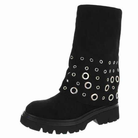 BOTTINES FEMME À RIVETS –...