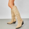 BOTTES WESTERN GLAM MISS WENDY TAUPE