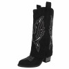 BOTTES MI-HAUTES WESTERN MISS CARLA NOIR
