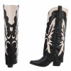 BOTTES WESTERN GLAM MISS WANDA NOIR