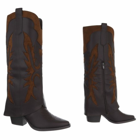BOTTES WESTERN GLAM MISS WANDA CHOCO