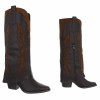 BOTTES WESTERN GLAM MISS WANDA CHOCO