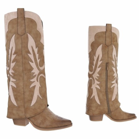 BOTTES WESTERN GLAM MISS WANDA BEIGE