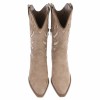 BOTTINES WESTERN GLAM MISS MIA BEIGE