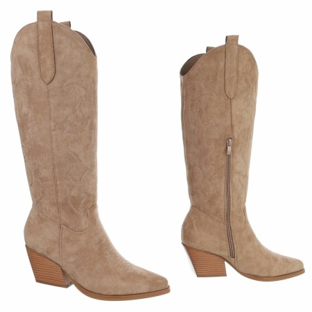 BOTTES WESTERN GLAM MISS WENDY BEIGE