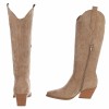 BOTTES WESTERN GLAM MISS WENDY BEIGE