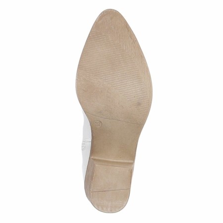 BOTTINES WESTERN GLAM MISS MINDIE BEIGE TAUPE