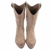 BOTTINES WESTERN GLAM MISS MINDIE BEIGE TAUPE