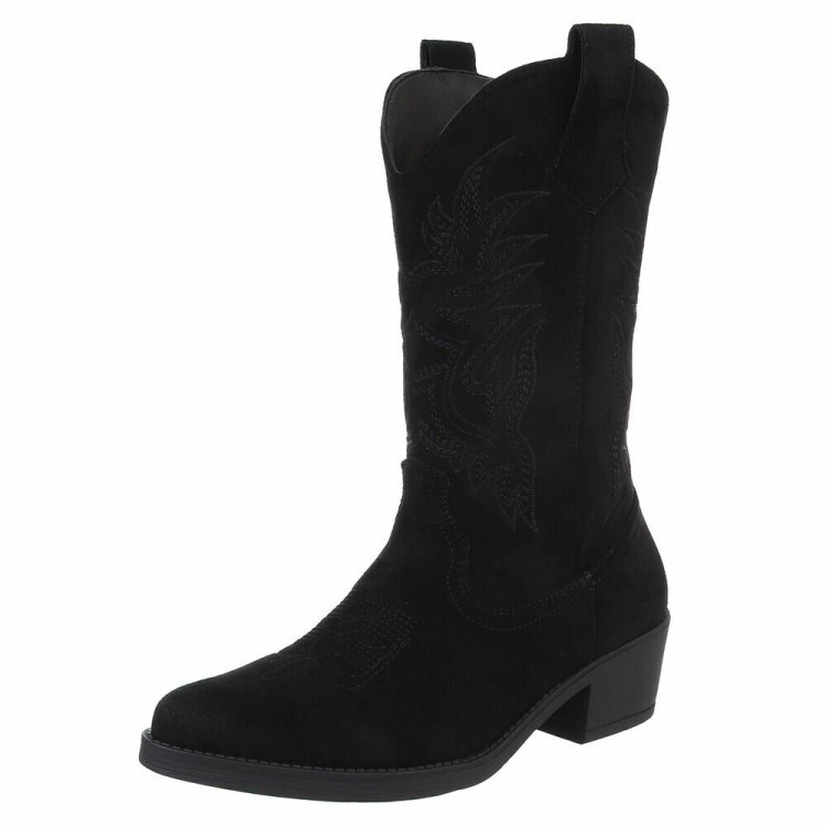 BOTTINES WESTERN GLAM MISS MINDIE NOIR