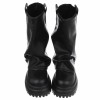 bottines femme platform, bottines semelle épaisse, bottines rock chic, bottines simili cuir, chaussures femme tendance