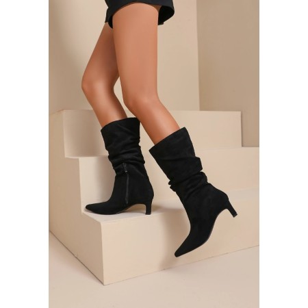 BOTTINES PLISSEES BOUT...