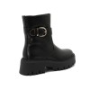 BOTTINES A SEMELLE CHUNKY ET BOUCLE MISS JOYA NOIR