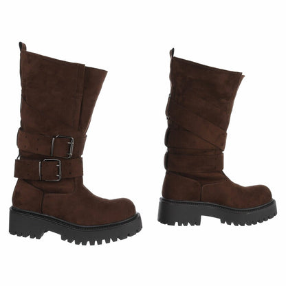 CHAUSSURES FEMME BOTTES MISS AVA CHOCO MARRON