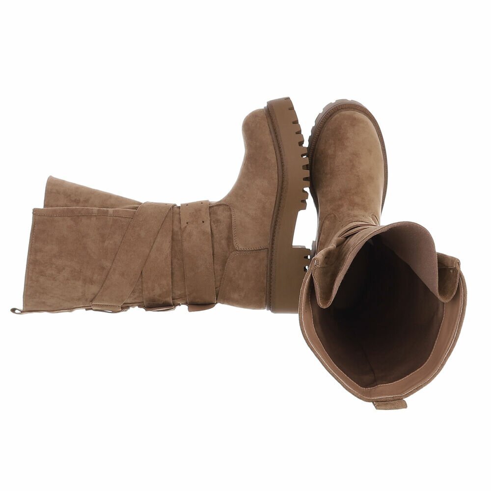 CHAUSSURES FEMME BOTTES MISS AVA TAUPE