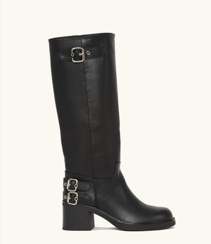 CHAUSSURES FEMME BOTTES CAVALIERE MISS JOYCE NOIR