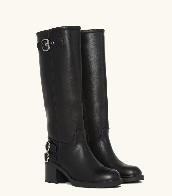 CHAUSSURES FEMME BOTTES CAVALIERE MISS JOYCE NOIR