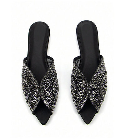 Mules strass habillée soirée miss stella