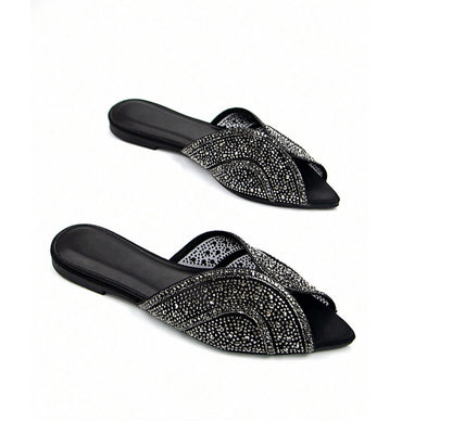 Mules strass habillée soirée miss stella