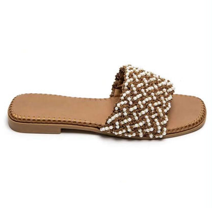 Sandales Bohème "Perle d'Été" – Élégance & Confort Naturel