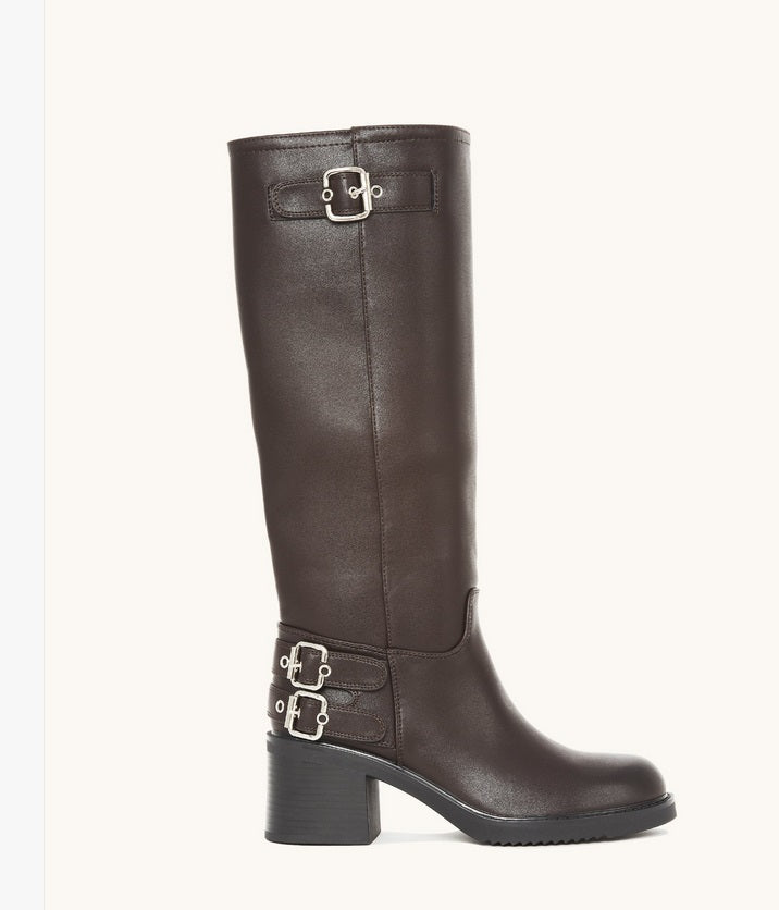 CHAUSSURES FEMME BOTTES CAVALIERE MISS JOYCE MARRON
